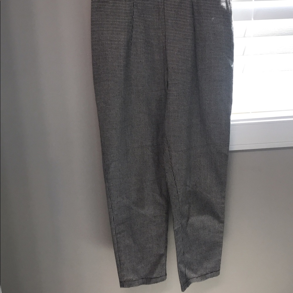 Boohoo gingham print pants